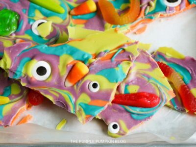 Set and Broken Candy Bark