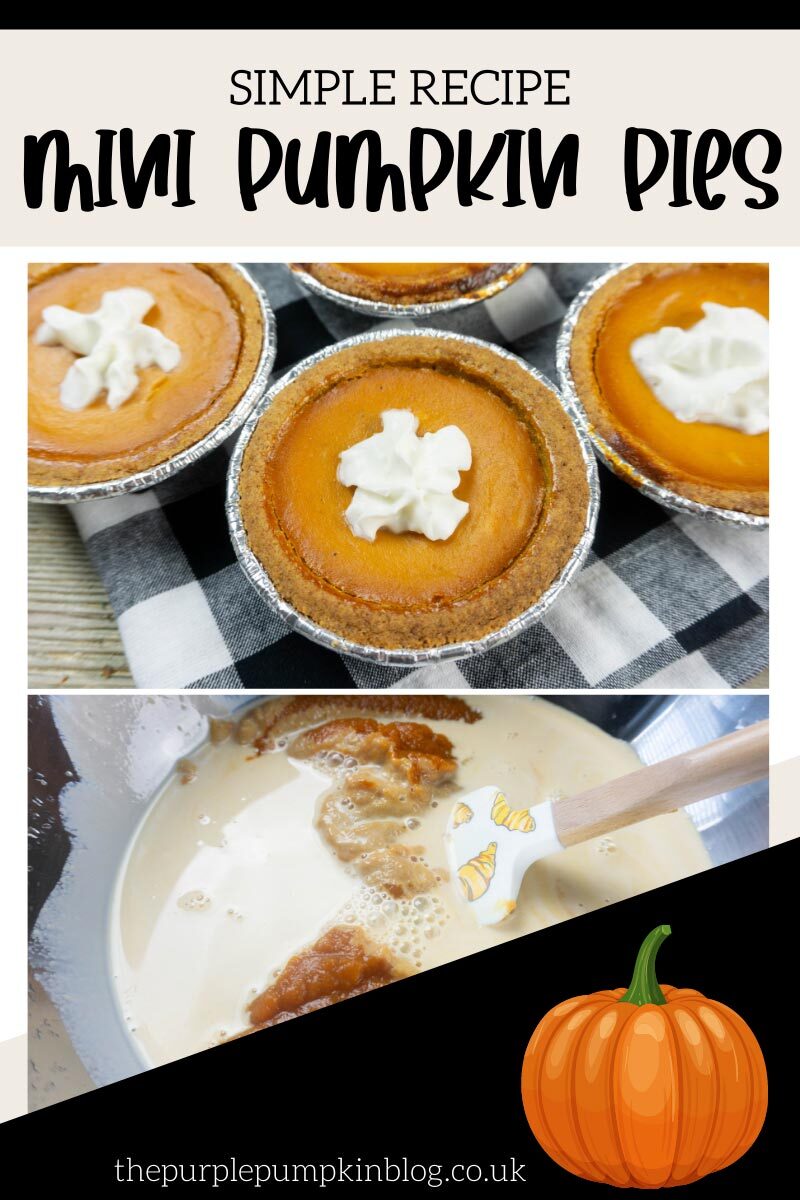Simple Recipe for Mini Pumpkin Pies