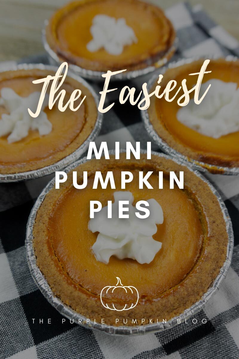The Easiest Mini Pumpkin Pies