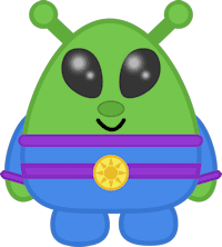 Build an Alien! Free Printable Halloween Paper Craft