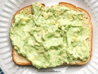 Avocado Spread on Bread