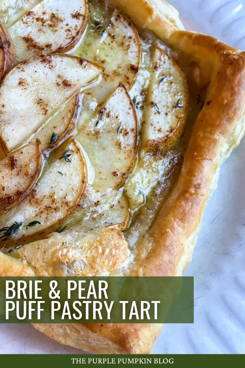 Brie and Pear Puff Pastry Tart Recipe