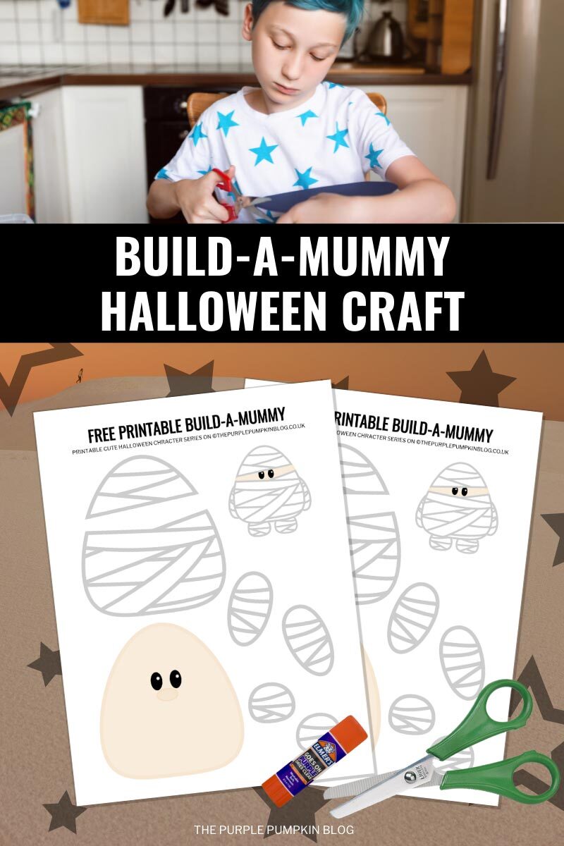 Build-A-Mummy Halloween Craft