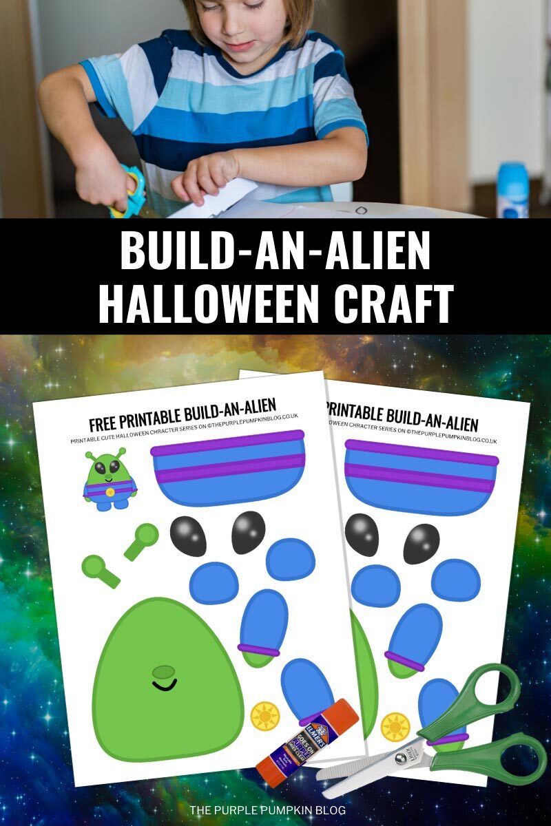 Build-An-Alien Halloween Craft