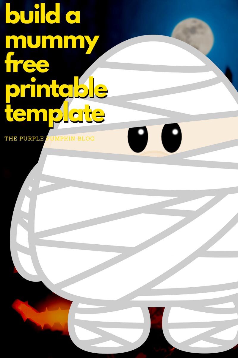 Build a Mummy Free Printable Template