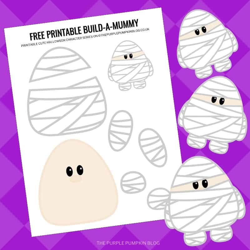 Build-a-Mummy Printable