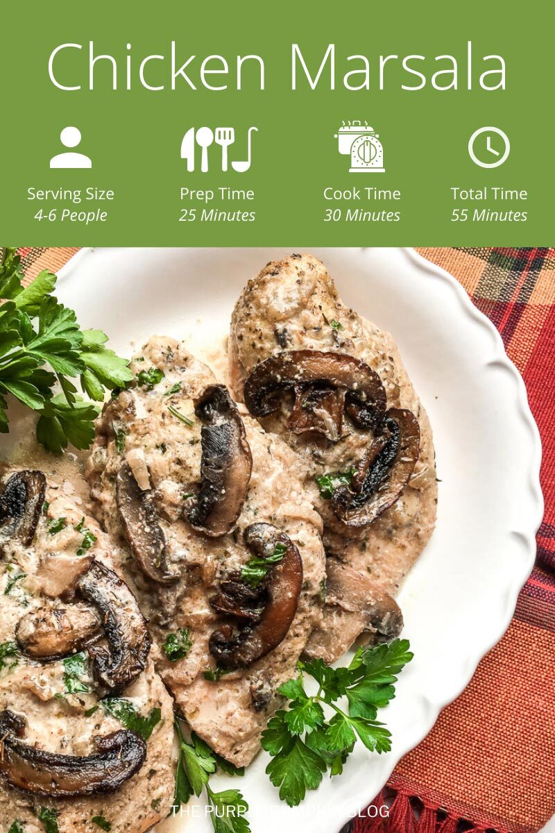 Chicken Marsala Recipe in the Instant Pot