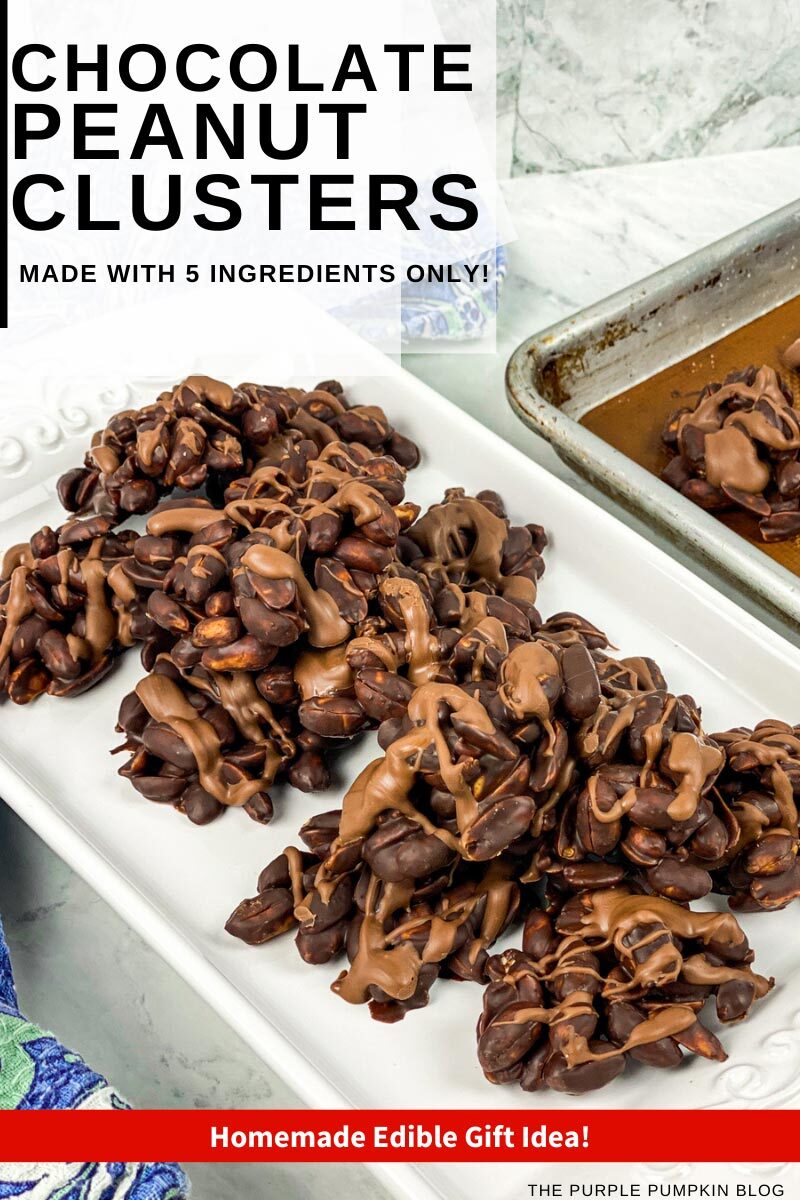 Chooclate Peanut Clusters Made with 5 Ingredients Only!