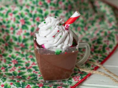 Completed Hot Cocoa Mug Ornament