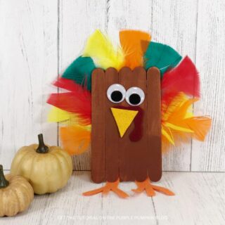 Craft Stick Turkey