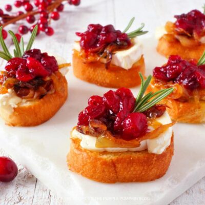 How To Make Brie Crostini for the Holidays