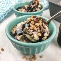 How To Make Toffee Chocolate Ice Cream (No-Churn)