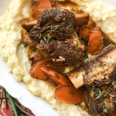 Instant Pot Beef Short Ribs Recipe