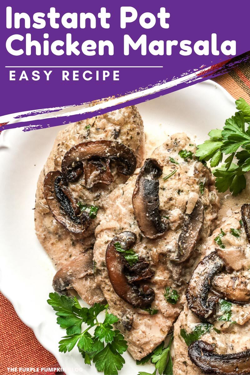 Instant Pot Chicken Marsala Easy Recipe