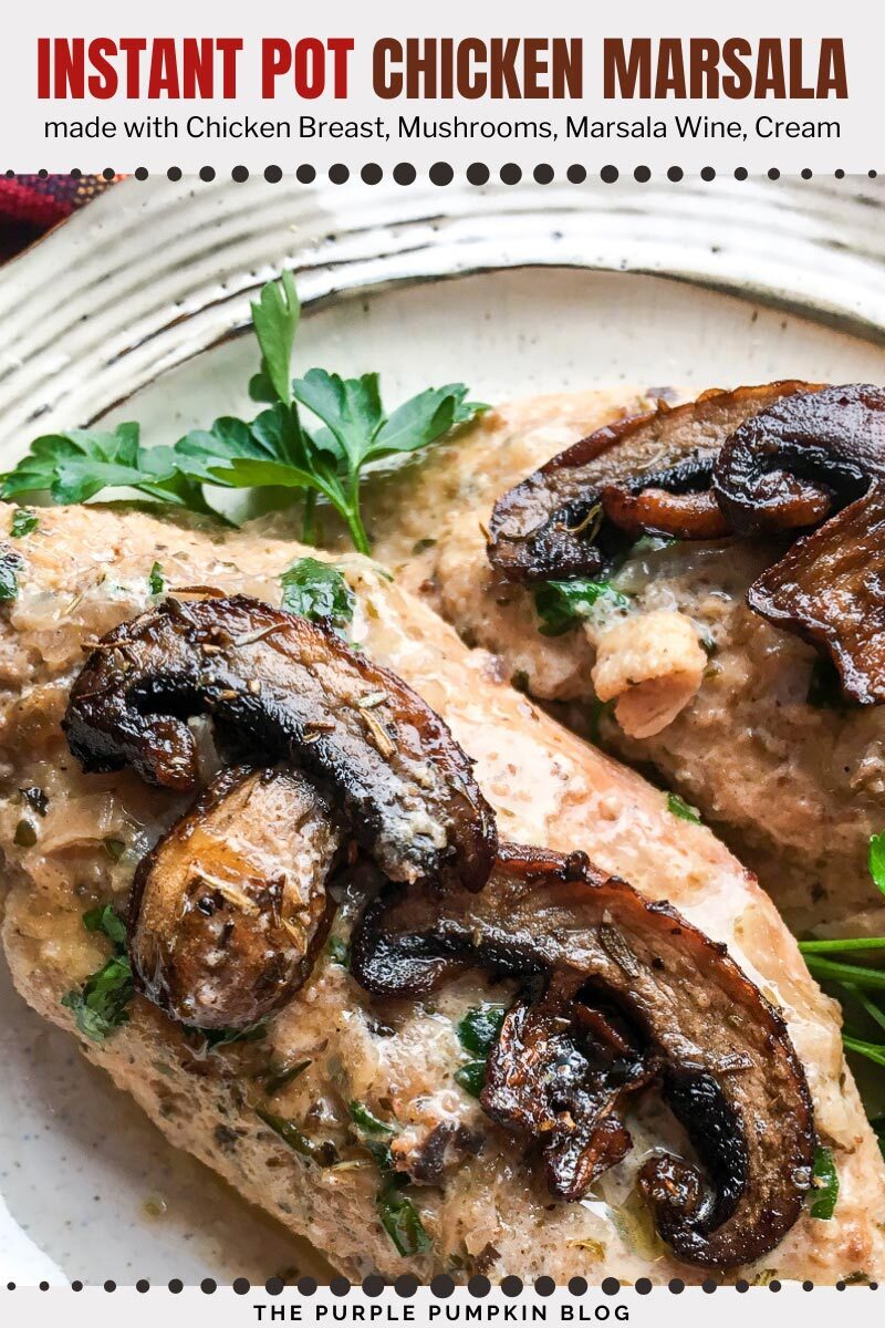 Instant Pot Chicken Marsala Recipe