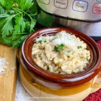 Instant Pot Lemon Chicken Risotto Recipe