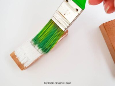 Painting Wooden Block
