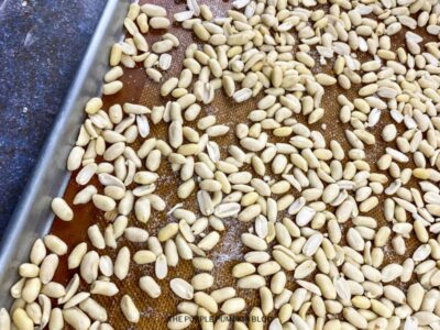 Peanuts Roasting in Oven