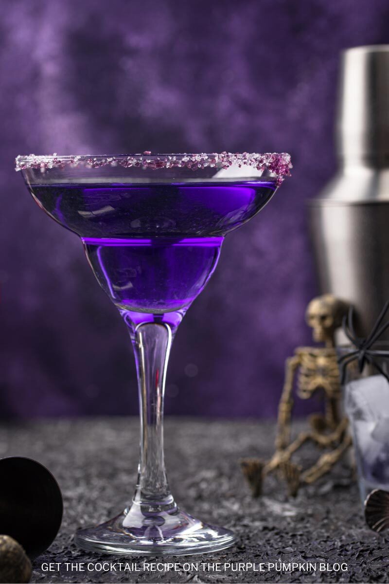 Purple Margarita for Halloween