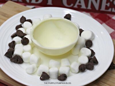 Snowman Cocoa Bomb Shell