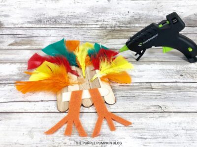 Step 5 - Attaching Feathers