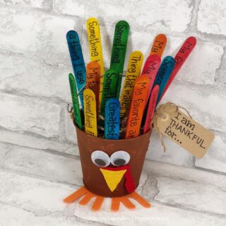 Thankful Turkey Bucket Craft