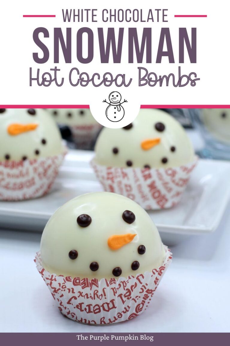 Fun To Make White Chocolate Snowman Hot Cocoa Bombs
