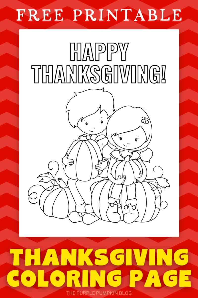 Free Printable Thanksgiving Coloring Pages To Print At Home