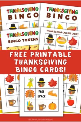 Free Printable Thanksgiving Bingo Cards