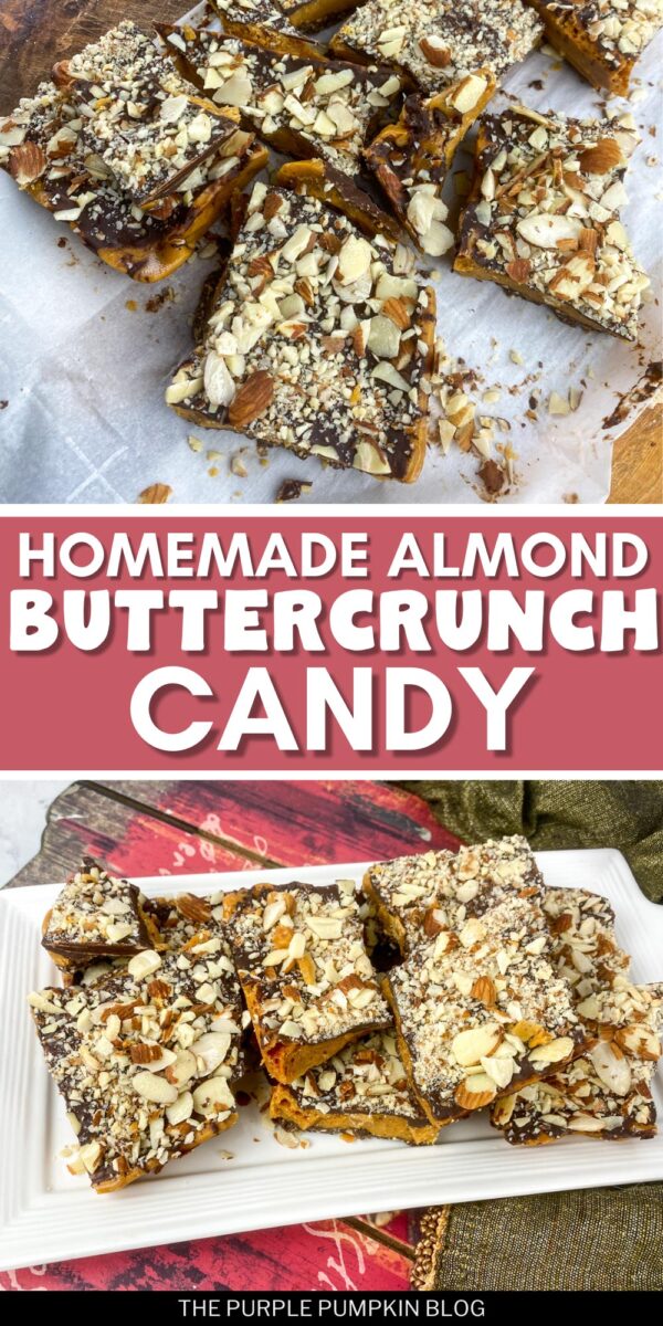 Homemade Almond Buttercrunch Candy