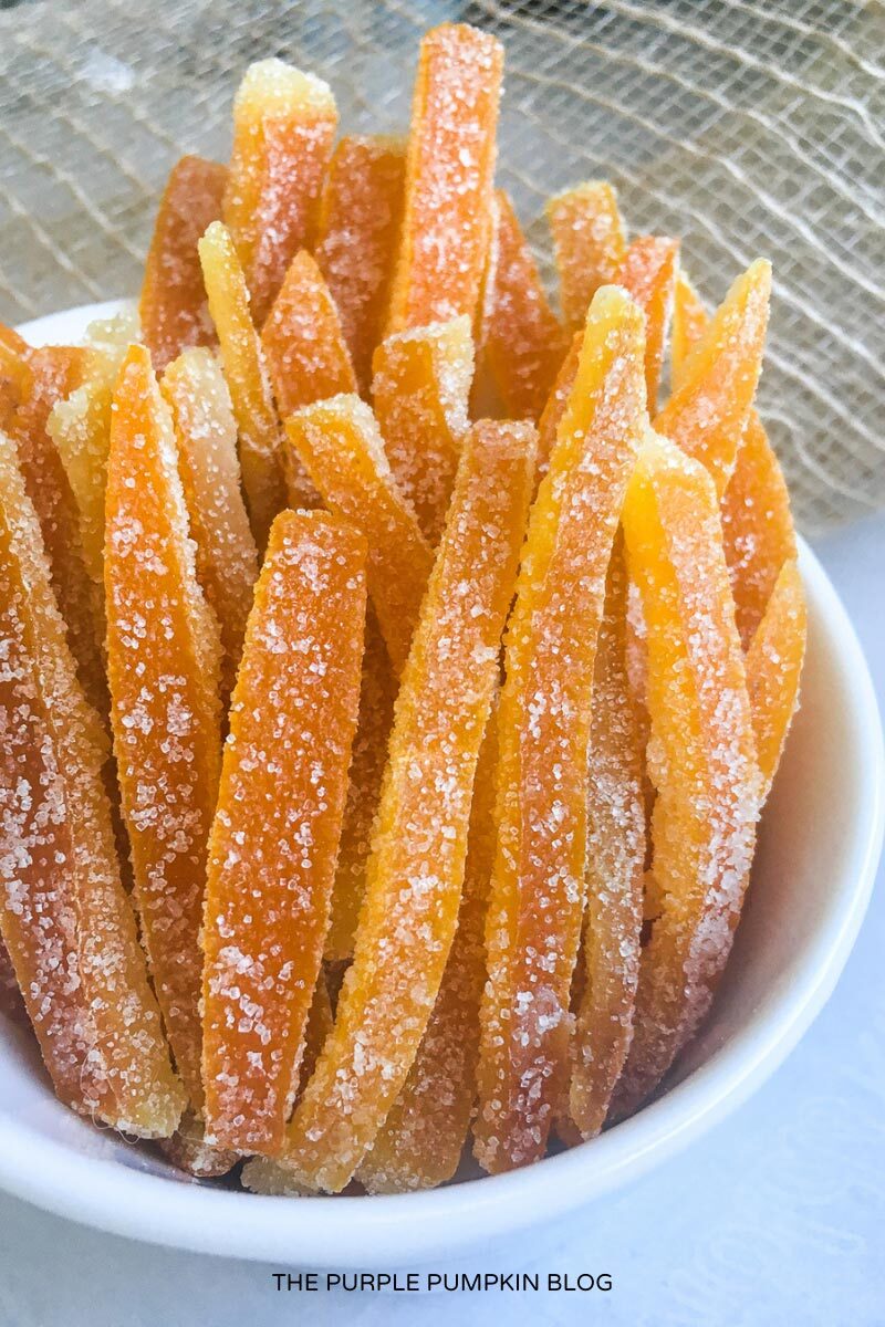 How to Make Candied Orange Peels