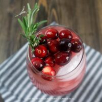 How to Make a Rudolph the Reindeer Spritzer