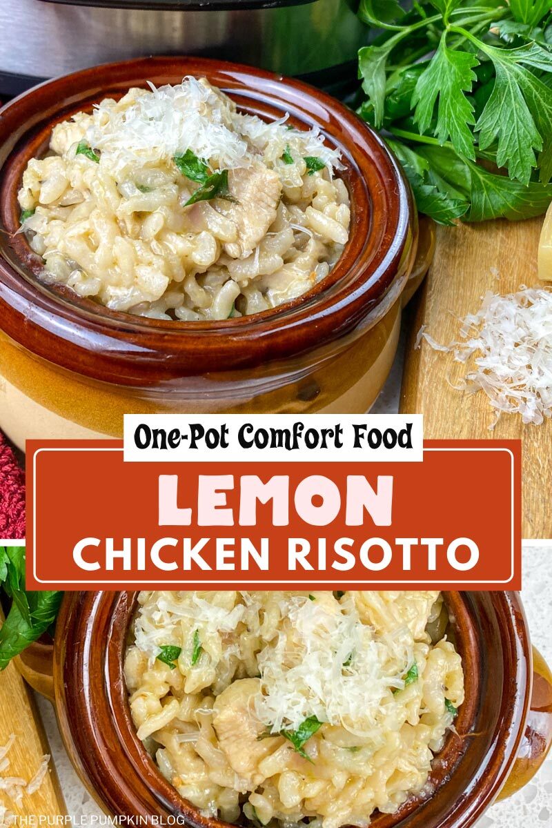One-Pot Comfort Food - Lemon Chicken Risotto