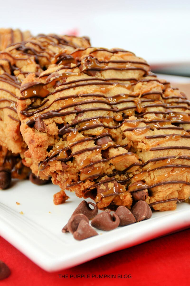 Peanut Butter Salted Caramel Cookies