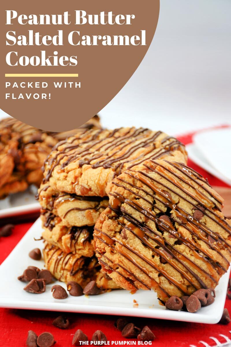 Peanut Butter Salted Caramel Cookies Packed with Flavor!