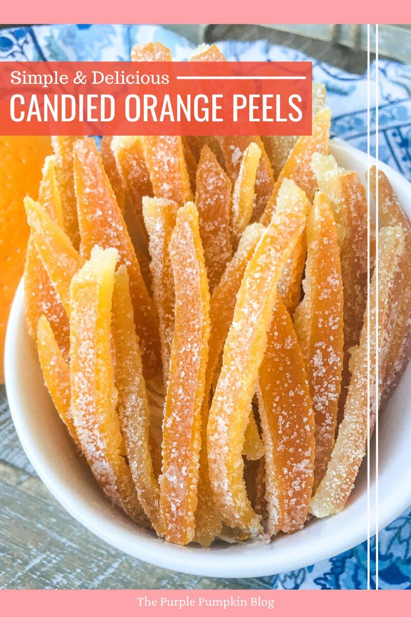 Simple & Delicious Candied Orange Peels