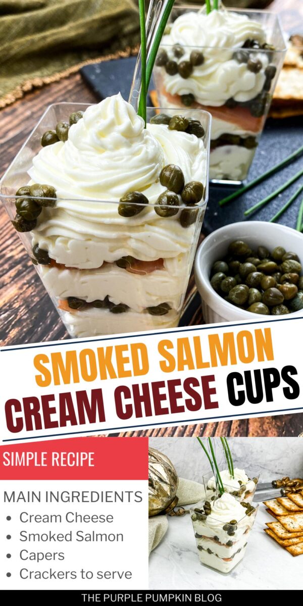 Smoked Salmon Cream Cheese Cups (Simple Recipe)