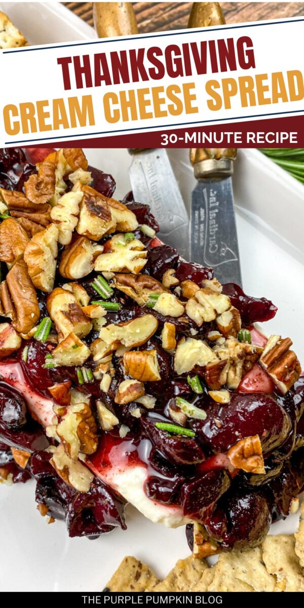 Thanksgiving Cream Cheese Spread (30-Minute Recipe)