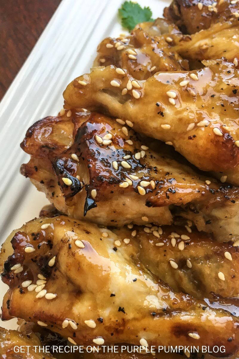 Game Day Recipe - Chicken Wings with Sesame & Garlic