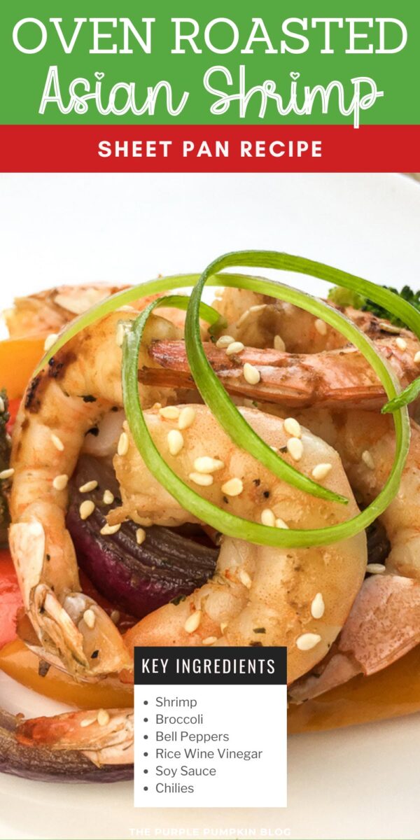 Ingredients for Oven Roasted Asian Shrimp