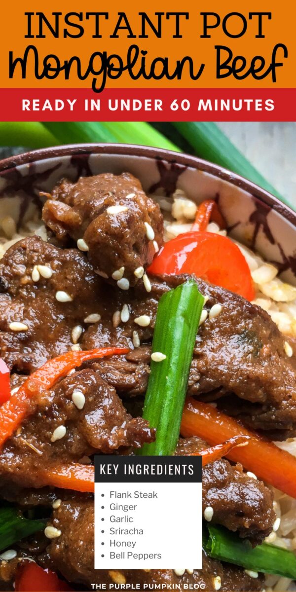 Instant Pot Mongolian Beef - Ready in Under 60 Minutes