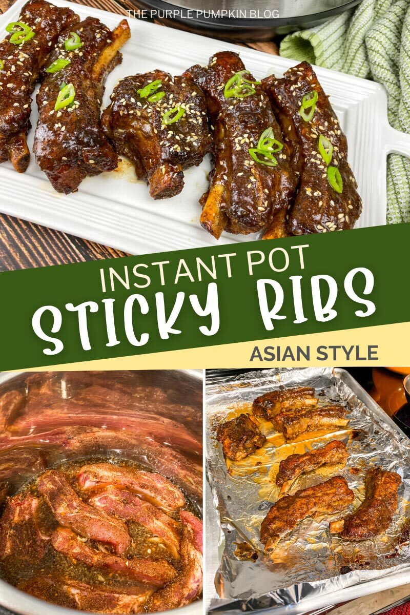 Instant Pot Sticky Ribs (Asian Style)
