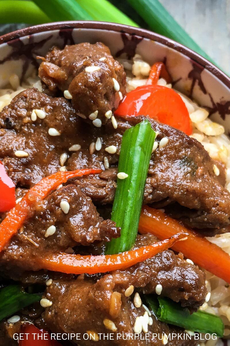 Mongolian Beef Recipe in the Instant Pot