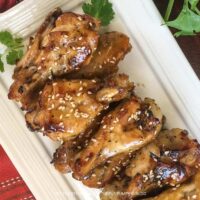Sesame Garlic Chicken Wings Recipe