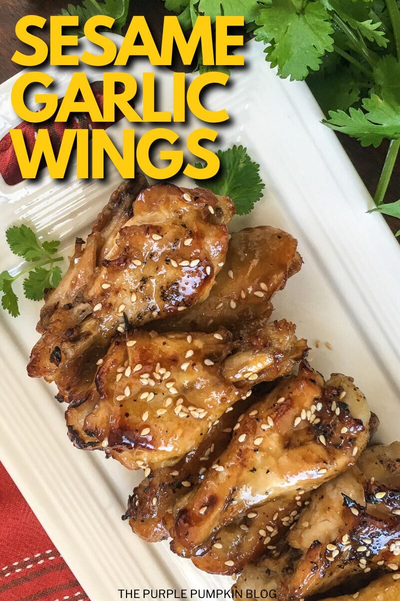 Sesame Garlic Wings