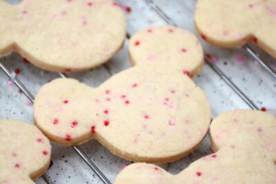 Baked Mickey Mouse Cookies