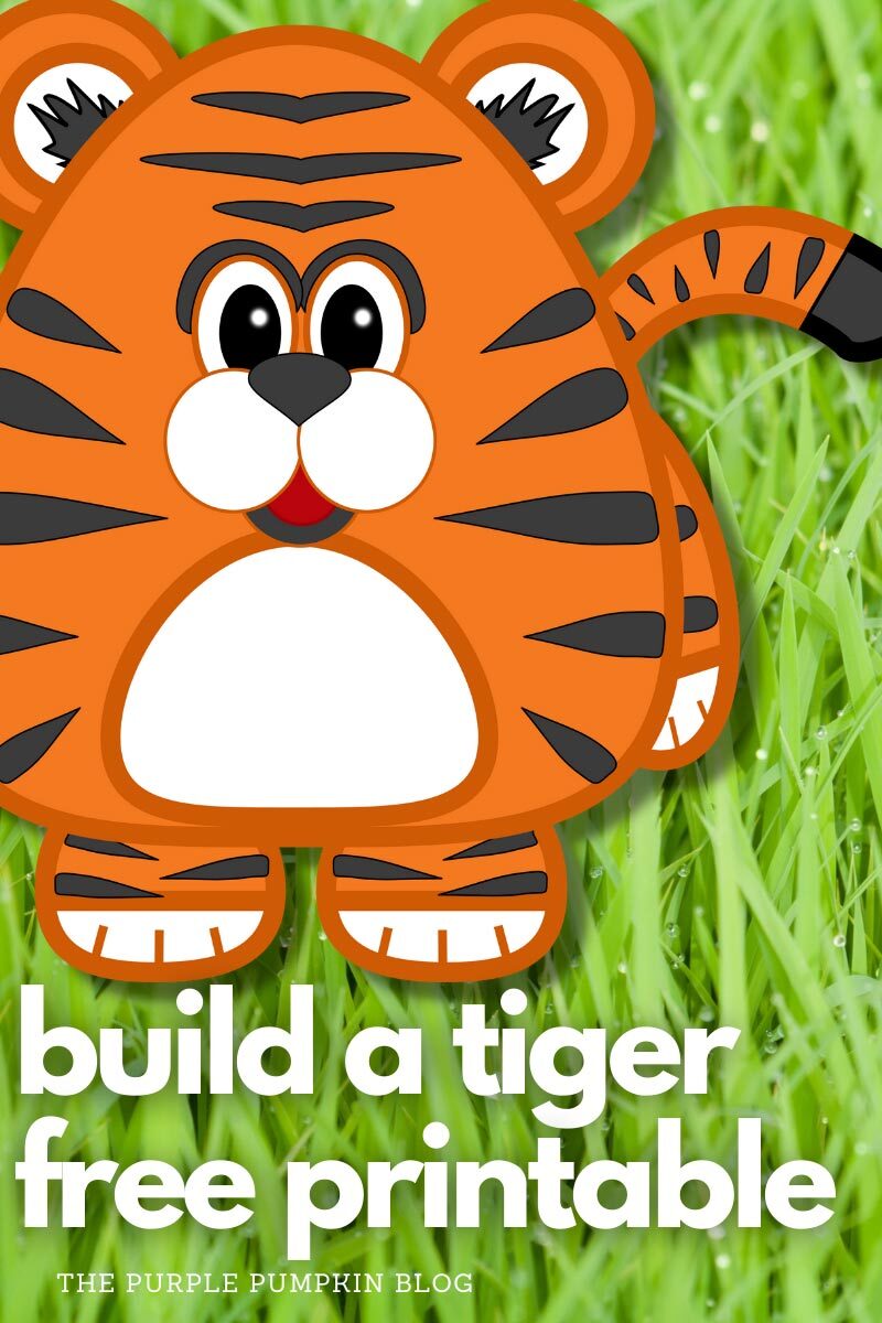 Build A Tiger Free Printable Download