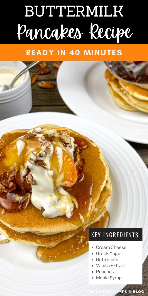 Buttermilk Pancakes Recipe - Ready in 40 Minutes