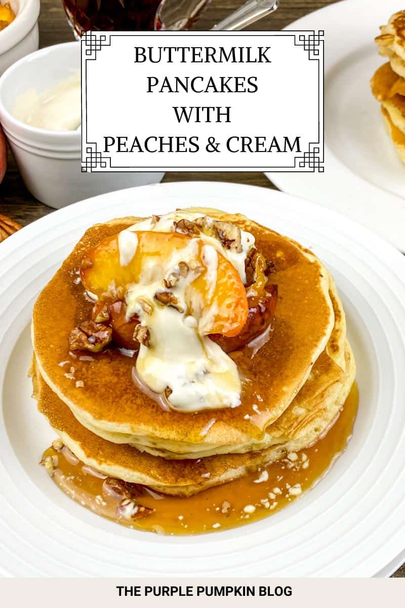 Buttermilk-Pancakes-with-Peaches-and-Cream