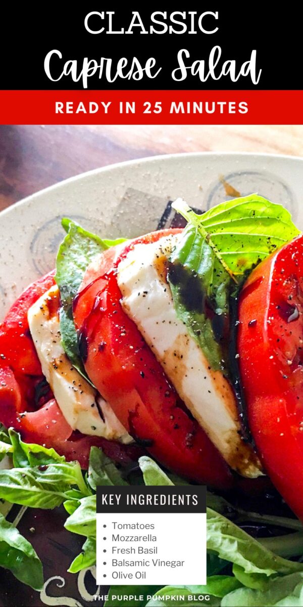 Classic Caprese Salad Ready in 25 Minutes